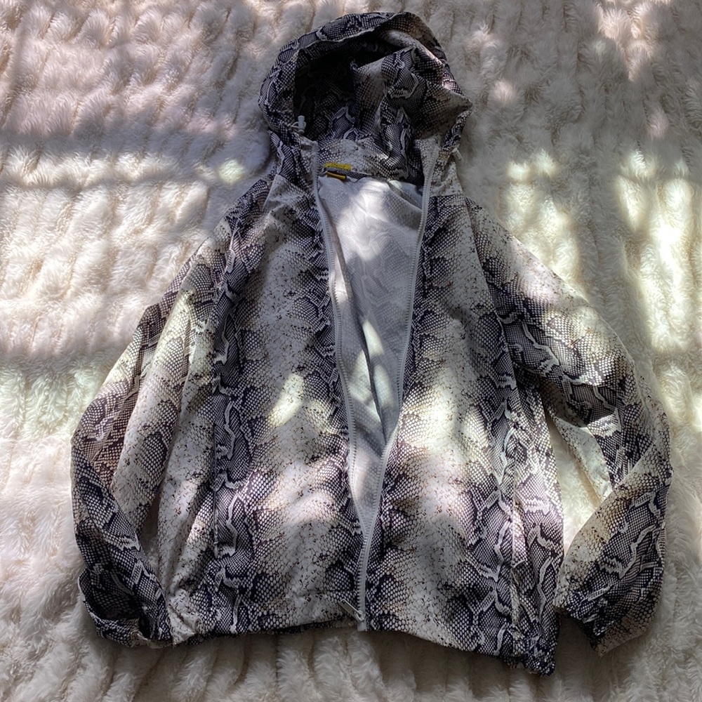 Snakeskin Windbreaker